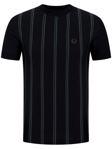 Fred Perry M9868 STRIPED 102 BLACK