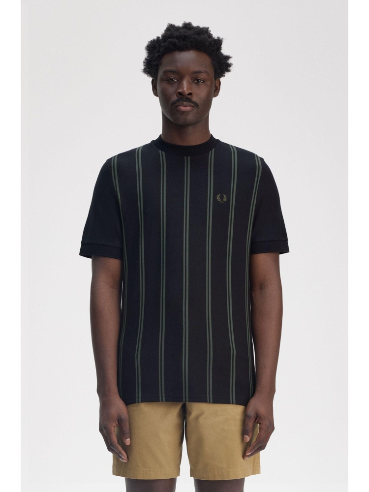 Fred Perry M9868 STRIPED 102 BLACK
