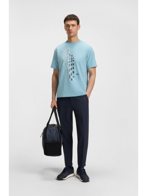 Boss  50543808 TEE GRX ZONE 455 LIGHT/PASTEL BLUE foto 4