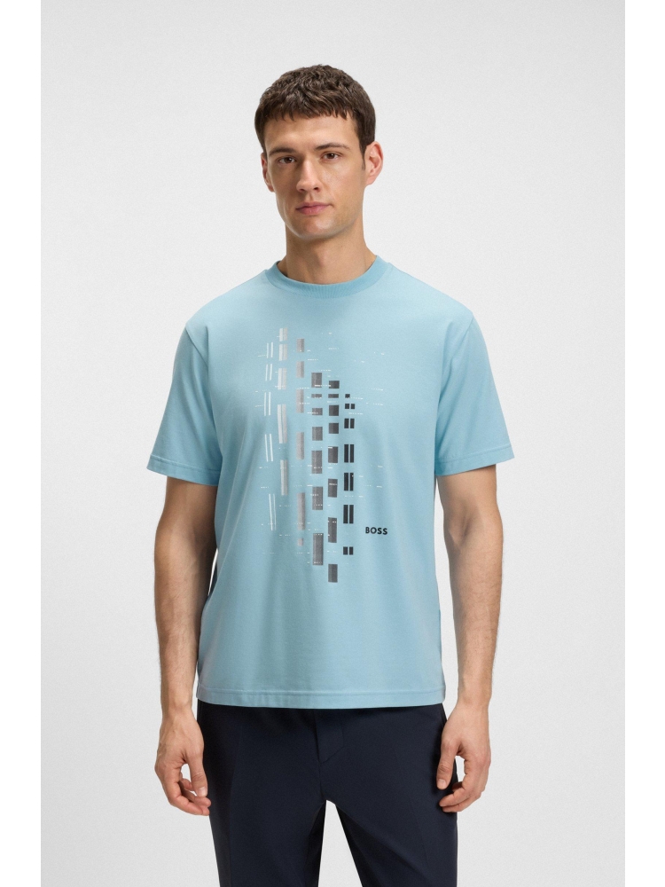 Boss 50543808 TEE GRX ZONE 455 LIGHT/PASTEL BLUE