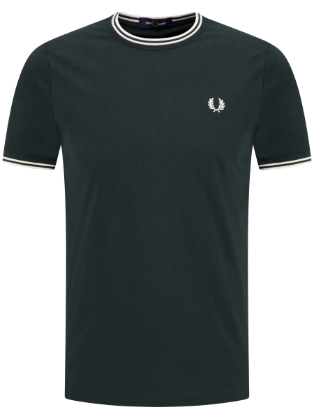 Fred Perry M1588V T50 NIGHTGREEN/SNWHT Fred Perry M1588V T50 NIGHTGREEN/SNWHT