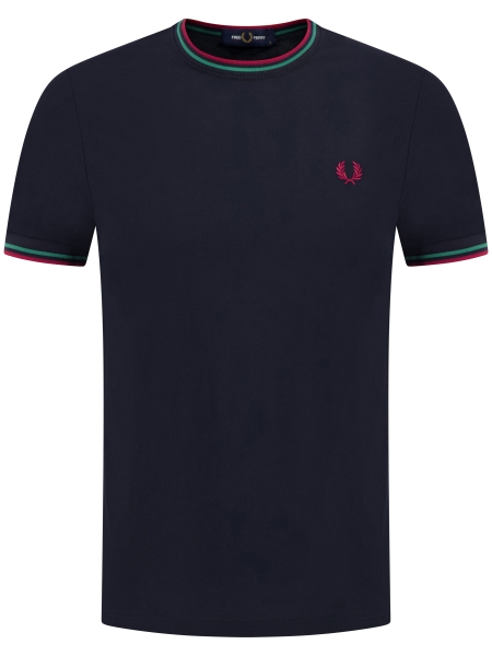 Fred Perry M1588V Z58 NVY/SPRTGR/BRNTR