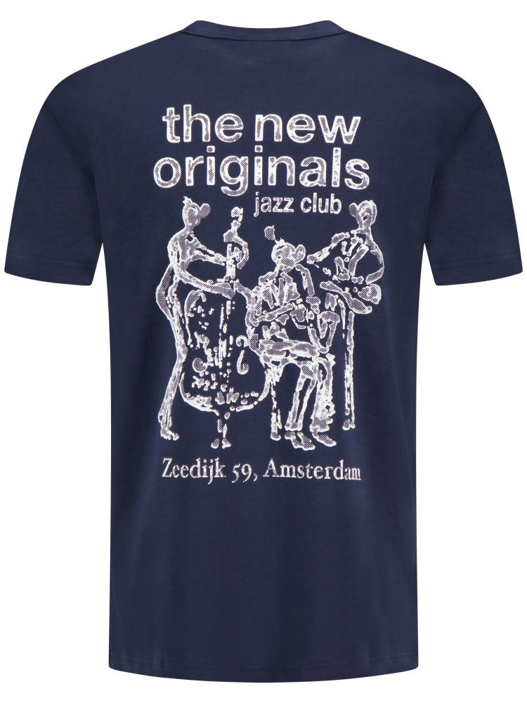 TNO JAZZ CLUB TEE NAVY