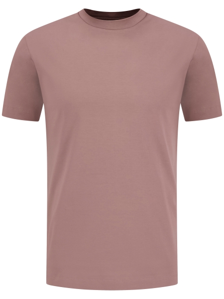 Valenza SUPIMA T-SHIRT 1001 21 CORTECCIA BROWN