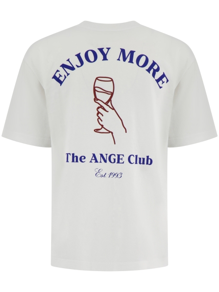  AW-064 ENJOY MORE TEE WHITE