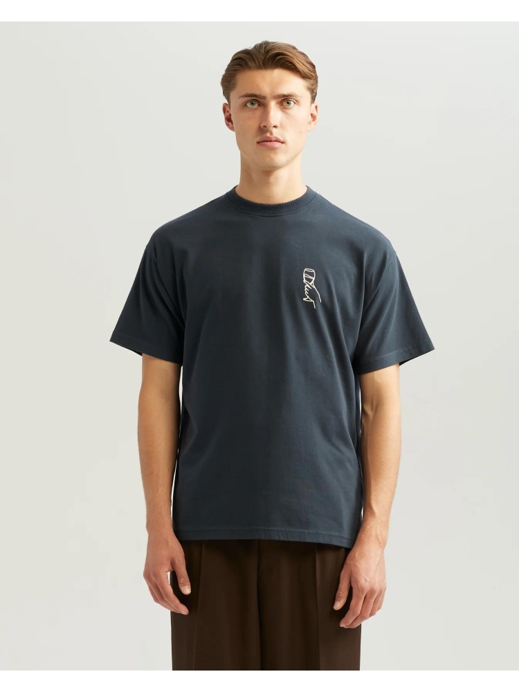 Ange Projects AW-065 ENJOY MORE TEE NAVY