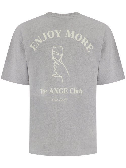 Ange Projects AW-066 ENJOY MORE TEE GREY foto 2