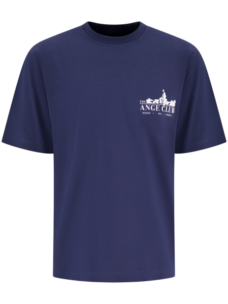 Ange Projects NOS-012 CLUB TEE NAVY Ange Projects NOS-012 CLUB TEE NAVY