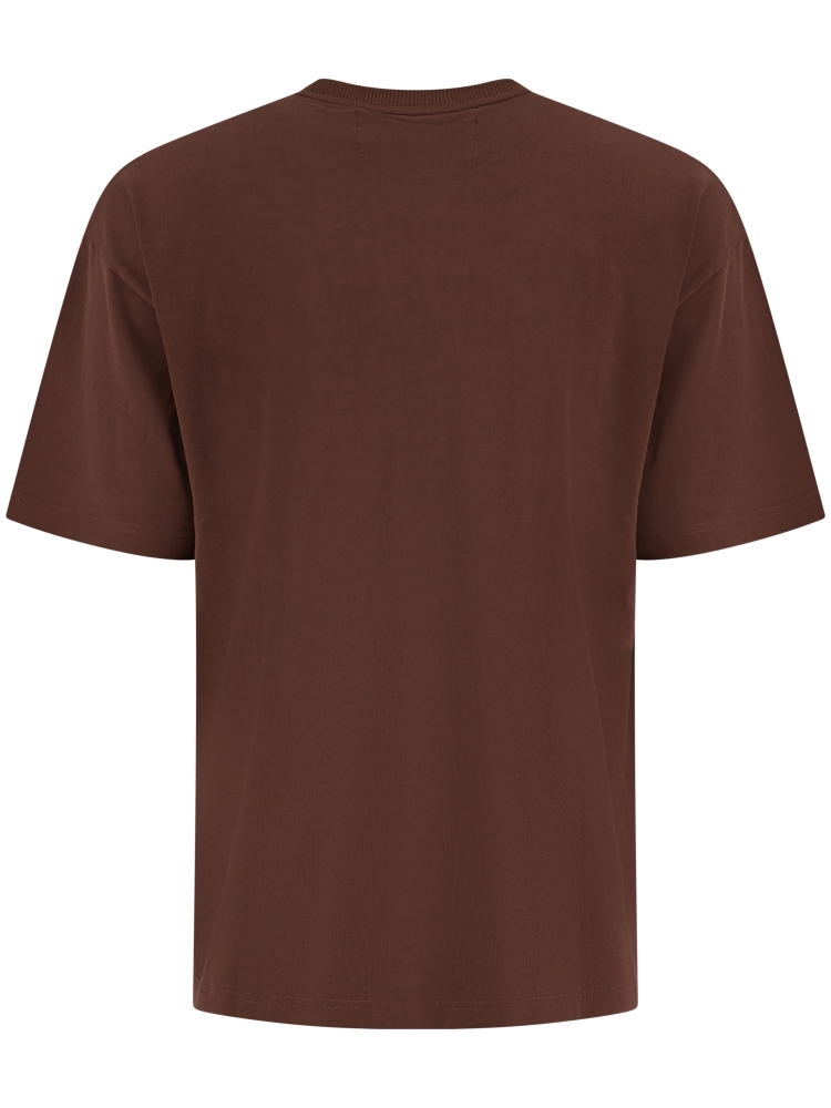 Ange Projects NOS-014 CLUB TEE BROWN