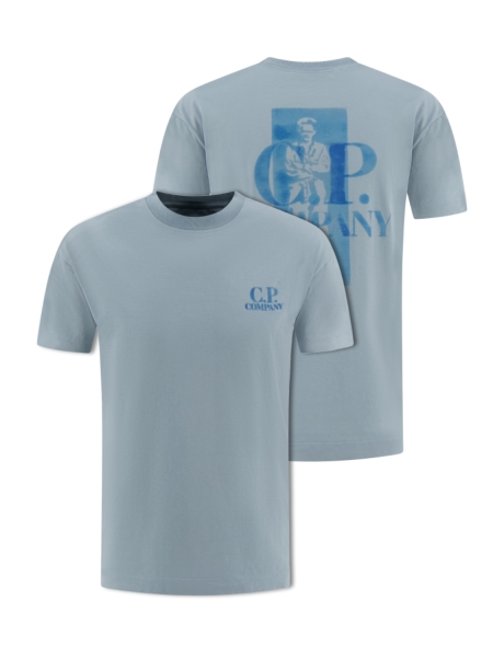 C.P. Company 20CMTS143A-110579W 809 SILVER BLUE