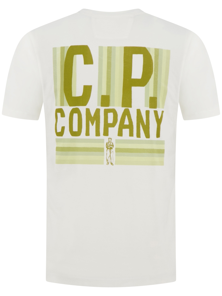 C.P. Company 20CMTS174A-110579W 103 GAUZE WHITE