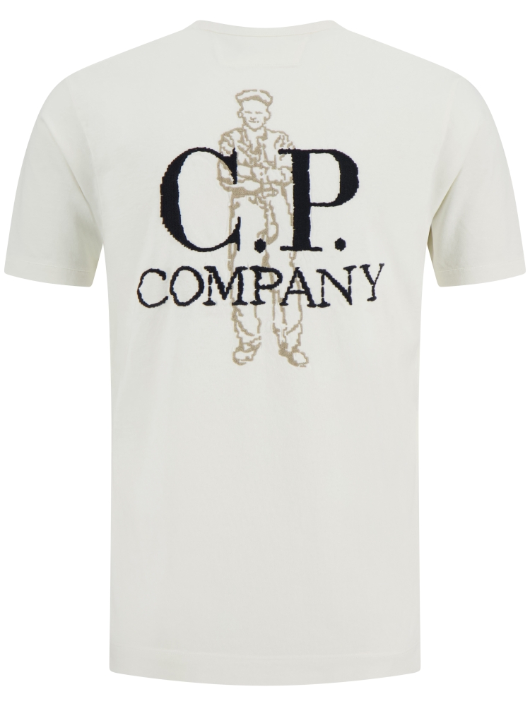 C.P. Company 20CMTS215A-006057O 103 GAUZE WHITE