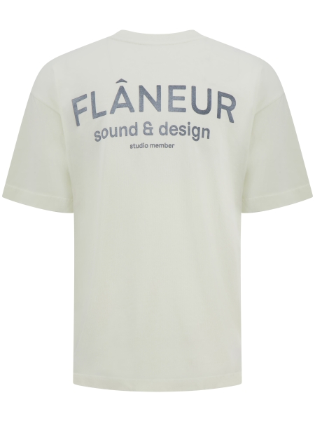 Flaneur FTSH141 059 WASHED WHITE