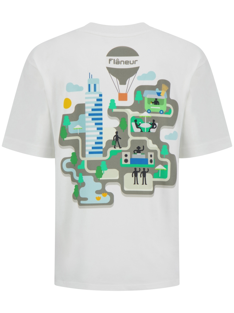 Flaneur FTSH165 051 WHITE