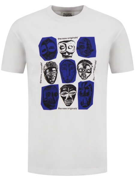 TNO MASKS TEE WHITE