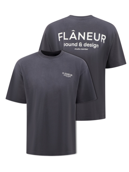 Flaneur FTSH265 960 WASHED BLACK
