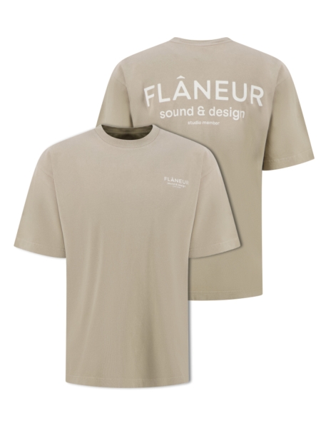 Flaneur FTSH266 291 WASHED BEIGE