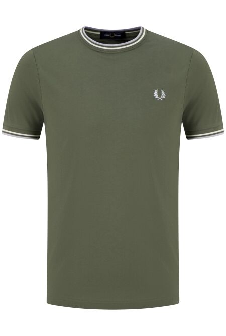 Fred Perry M1588V 87B LWGRN/ECRU/DSKBL