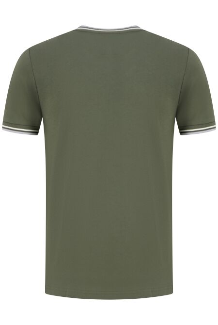 Fred Perry M1588V 87B LWGRN/ECRU/DSKBL