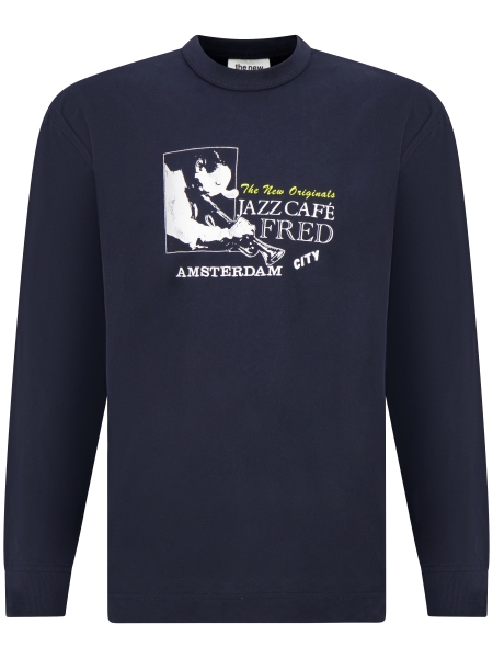 TNO JAZZ CAFE LONGSLEEVE NAVY