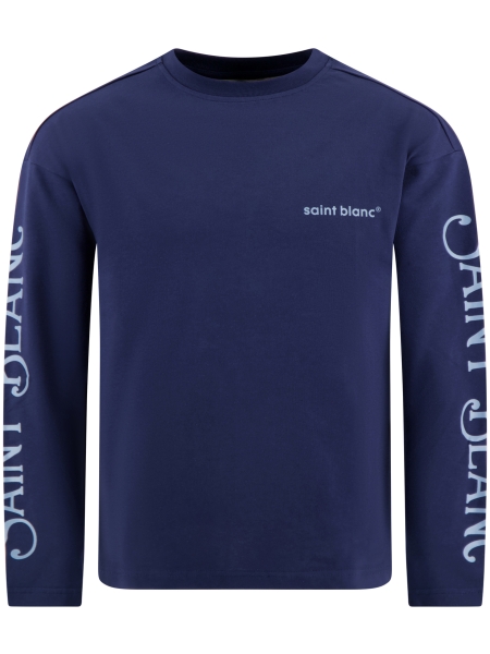 Saint Blanc WHISPER LONG SHIRT BLACK IRIS