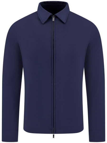 Valenza SUPIMA OVERSHIRT 1103 42 NAVY