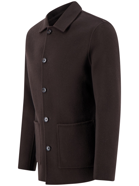 Profuomo   PPXF30011 H2 DARK BROWN