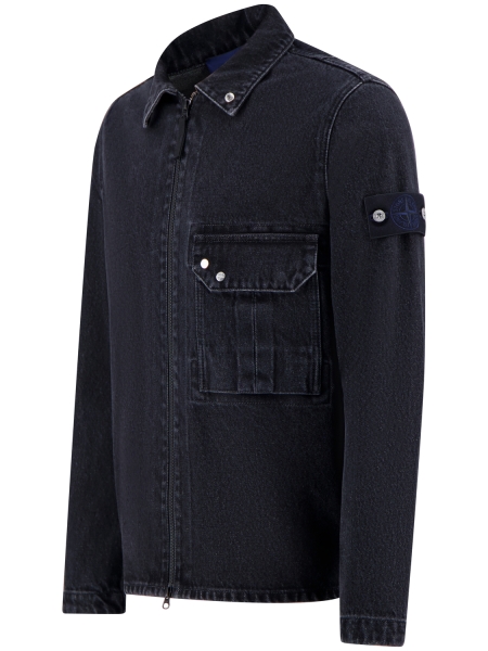 Stone Island L2S14 1200002 S0J32 VJ902 BLACK MEDIUM WASH