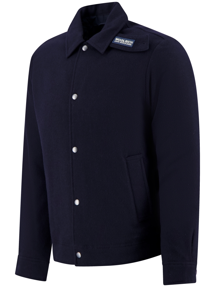 Woolrich CFWOOS2045MBUT3190 3989 MELTON BLUE