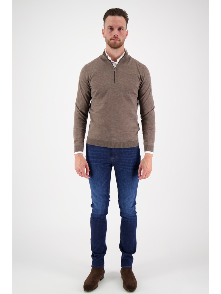 Valentoni Trento Col-Zipper Taupe