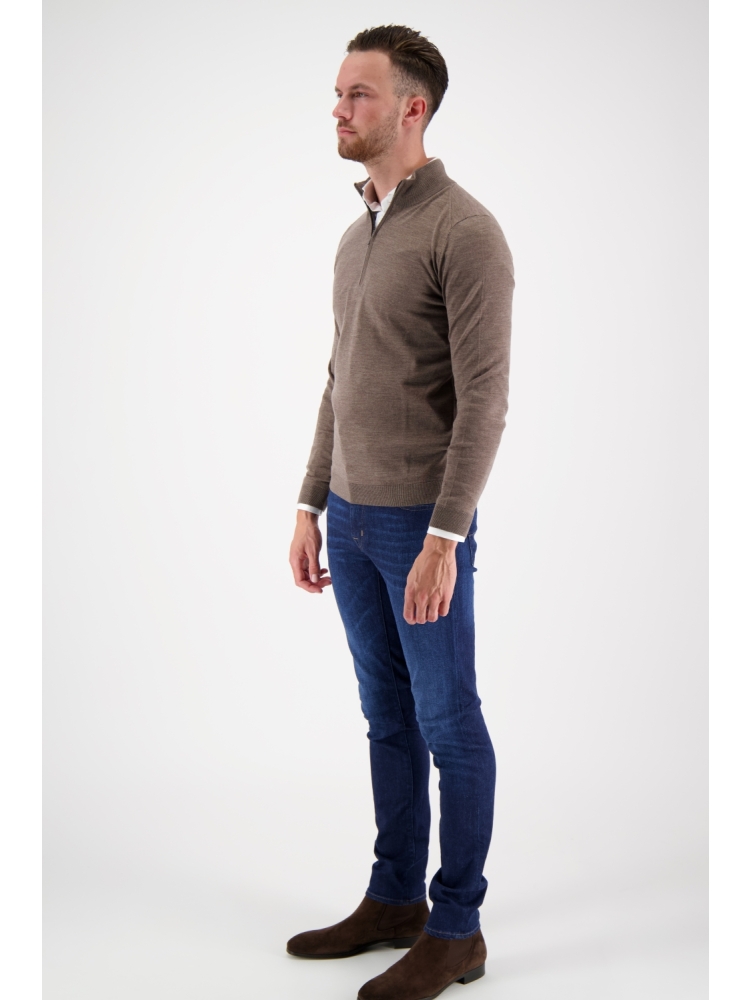 Valentoni Trento Col-Zipper Taupe