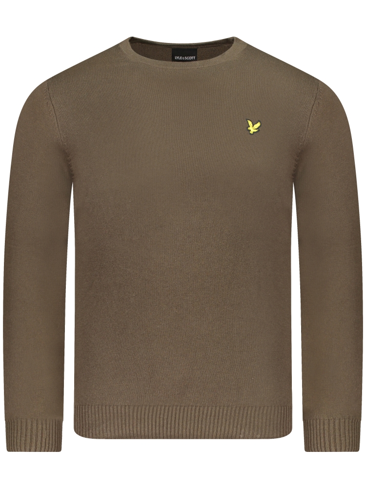 Lyle and Scott KN400VC ST 485 OLIVE