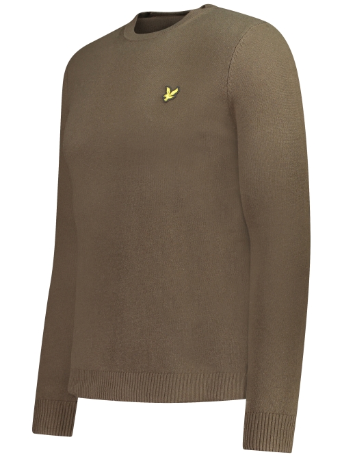 Lyle and Scott KN400VC ST 485 OLIVE foto 3