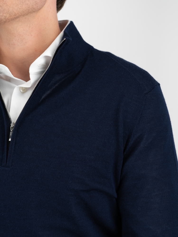 Valentoni TRENTO COL-ZIP 830 DARK NAVY