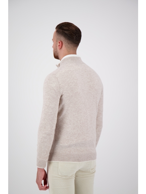 Valentoni TOM HALF ZIP PORRIDGE/CREAM foto 5