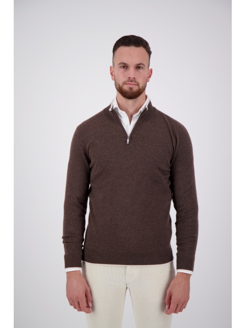 Valentoni TOM HALF ZIP TAKE COFFEE/PRISTINE foto 5