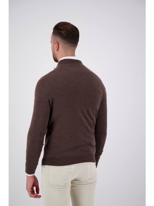 Valentoni TOM HALF ZIP TAKE COFFEE/PRISTINE foto 7