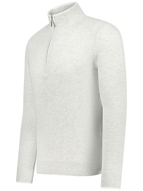 Valentoni TOM HALF ZIP SNOW STORM/CREAM foto 4