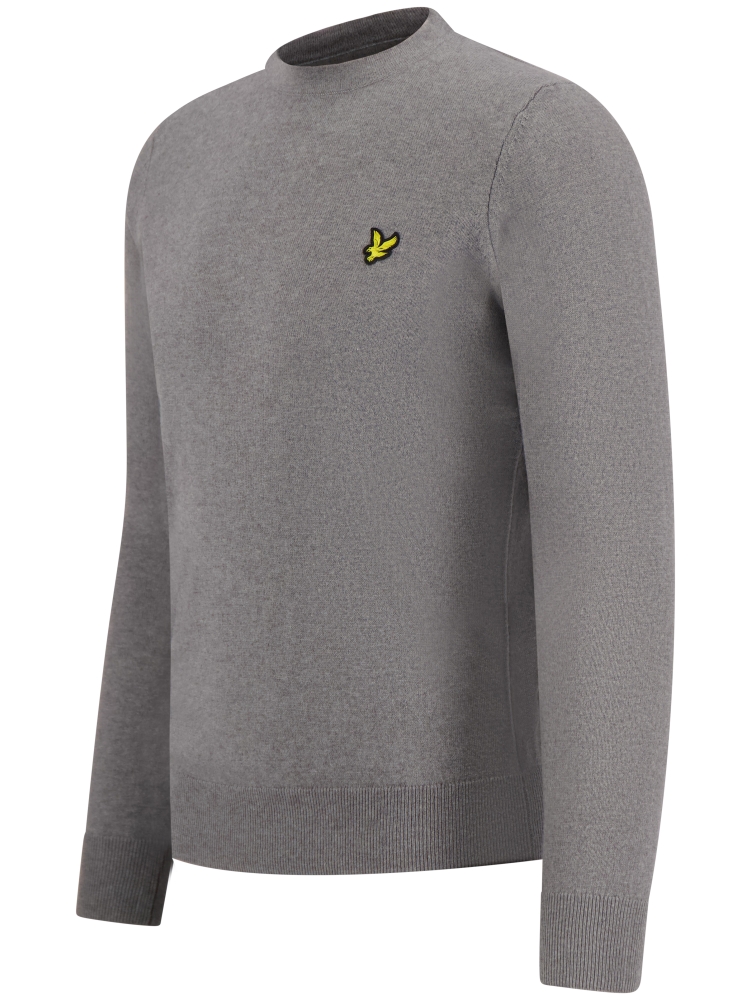 Lyle and Scott KN2110VC T28 M. GREY MARL