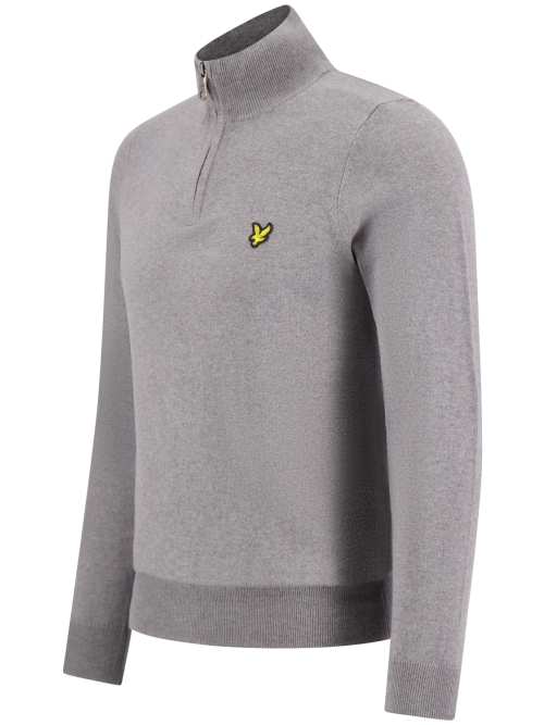 Lyle and Scott KN2112VC T28 M. GREY MARL foto 2