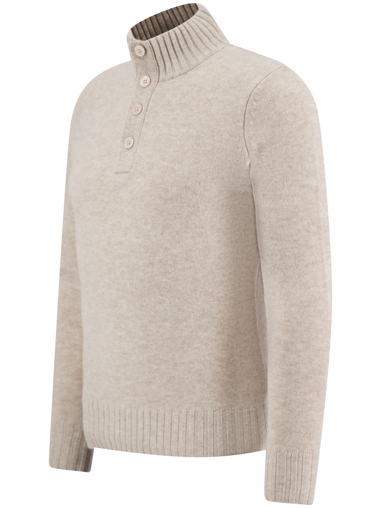 Valentoni 1653 COL-BUTTON 65 PORRIDGE