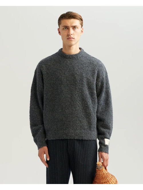 Ange Projects AW-006 BUCKLE KNIT GREY foto 5