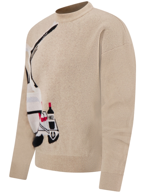 Ange Projects AW-010 WINE DRIVE KNIT SAND foto 2