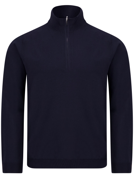 Valentoni TRIVERO QUARTER ZIP V16 MARINE