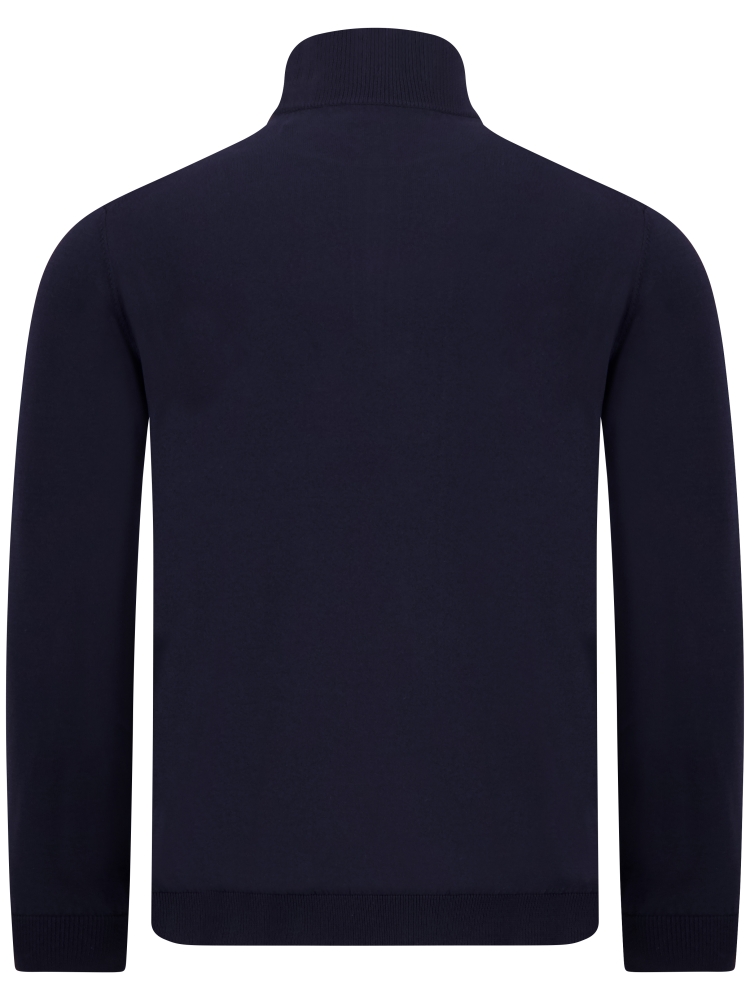 Valentoni TRIVERO QUARTER ZIP V16 MARINE
