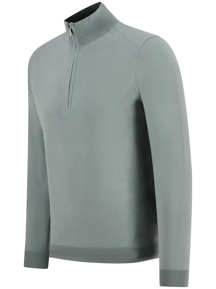 Valentoni TRIVERO QUARTER ZIP V09 ROCK