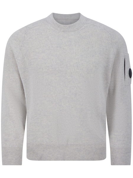 C.P. Company 21CMKN085A-110149A M13 OFF WHITE MELANGE C.P. Company 21CMKN085A-110149A M13 OFF WHITE MELANGE