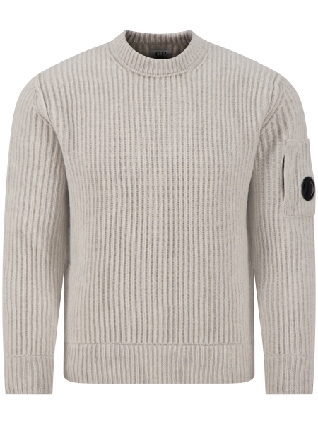 C.P. Company 21CMKN105A-110149A M13 OFF WHITE MELANGE C.P. Company 21CMKN105A-110149A M13 OFF WHITE MELANGE