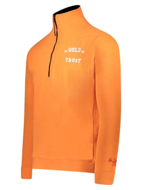 In Gold We Trust THE SLIM HALF ZIP SUN ORANGE foto 2