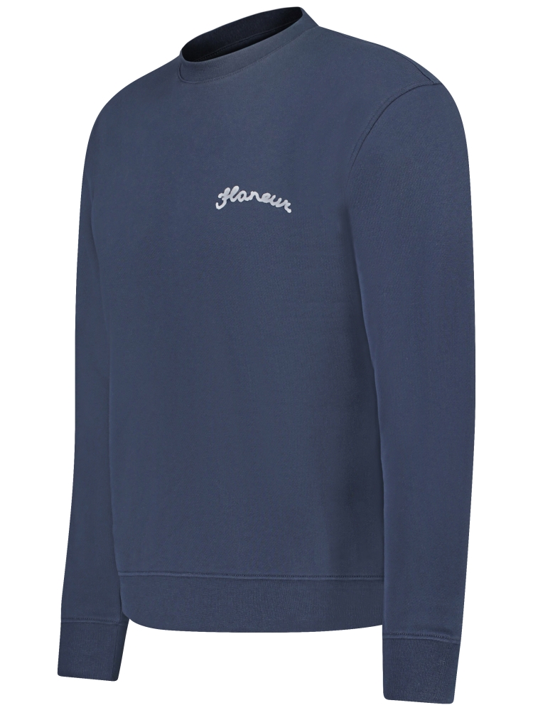 Flaneur FNOS923 SIGNATURE SWEATER NAVY
